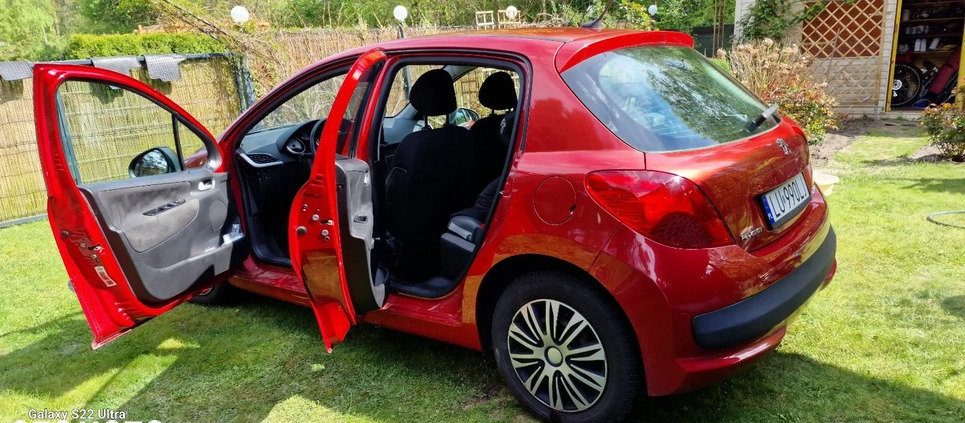 Peugeot 207 cena 9900 przebieg: 300643, rok produkcji 2007 z Lublin małe 56